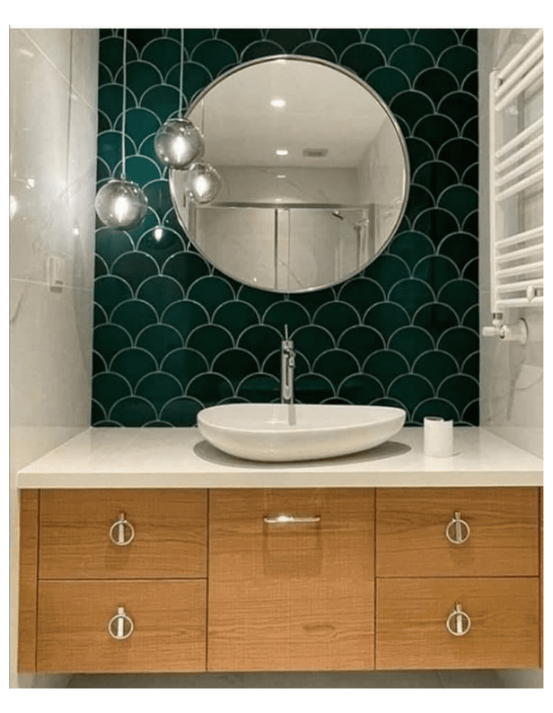 Banyo Seramik Modelleri-105- 17x17 Yeşil Seramik Banyo, Banyo Yeşil Seramik, Yeşil Karo Seramik, Banyo Yer Karoları, Desenli Banyo Çini Karo, Banyo Seramik Karo, 